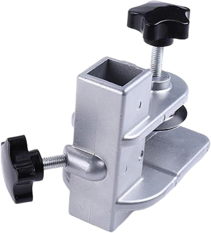 Heavy Duty Pet Grooming Table Arm Holder 2Pcs Pet Grooming Table Arm Clamp Attach Arms to Tables Pet Dog Grooming Supply(23x23mm)