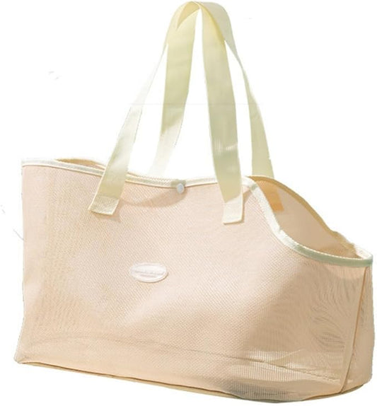 KAMEIOU Breathable Mesh Cat Small Dog Purse Carrier Tote Bag for Small Dogs Pets Outdoor Pet Purse Carriers for Puppy Cat Small Dog Tote Soft-Sided Bag for Small Dogs Rabbits Cats Carrier Outcrop Bag