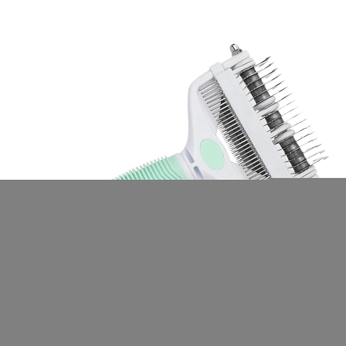 Dematting Comb for Cats,Foldable Grooming Supplies | Grooming Brush for Long Haired Cats,for Small Medium Long Short Puppy Kitten Home Indoor Travel