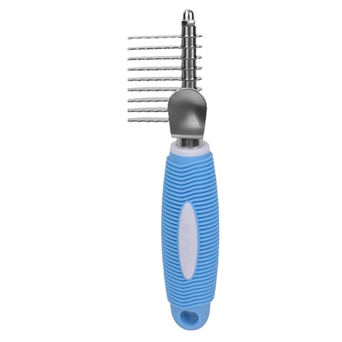 Dematting Comb for Cats | Metal Grooming Pet Supplies - Grooming Brush for Long Haired Cats - for Small Medium Long Short Puppy Kitten Home Indoor