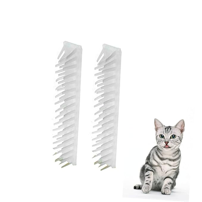 4pc Cat Wall Brush Dematting Comb for Cats Grooming Tool Corner Scratching Rubbing Brush