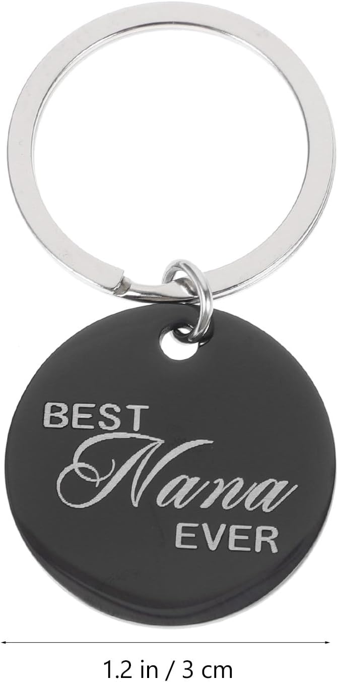 Luxshiny 4 Pcs Stainless Steel Pet Id Tags Set, Engraved Dog Name Tags, Round Anti-Lost Collar Accessories for Dogs and Cats, Multi-Color for Pet Supplies