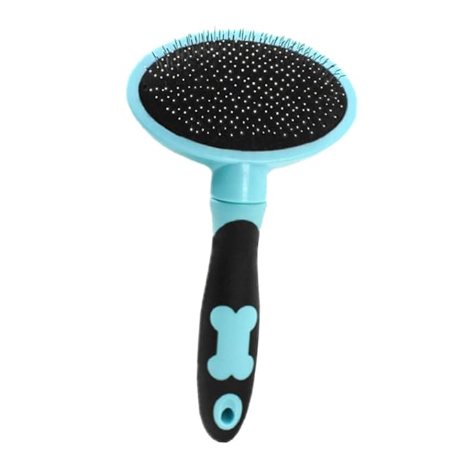 Happyyami Cat Brush Grooming Tool Pet Comb Cat Hairbrush for Long Fur for Shedding