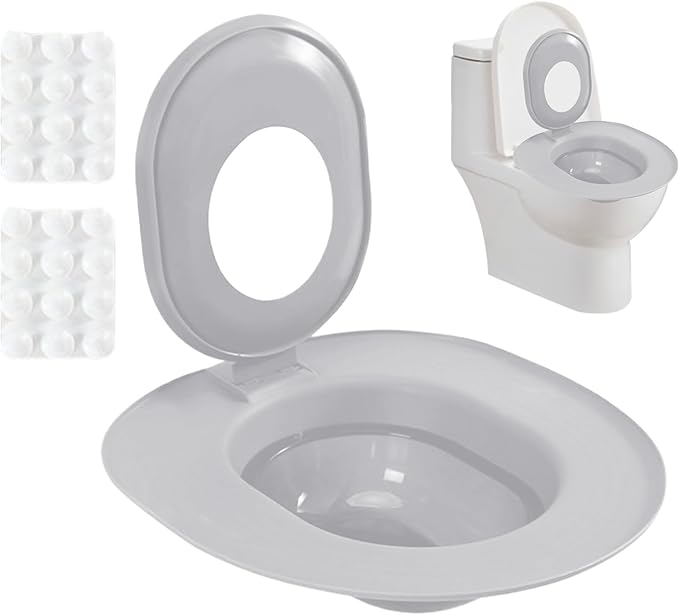 Cat Potty Toilet Training Kit - Removable Urinal Potty Seat | Cat Toilet Seat | for Indoor Home Apartment Bathroom Basement Pet Shop