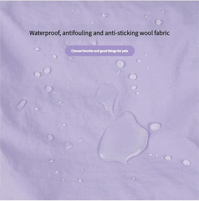Waterproof Pet Grooming Hammock Sling for Cats and Dogs – Secure & Comfortable Animal Beauty Bed for Nail Trimming, Bathing, Eye Cleaning (Purple,M)