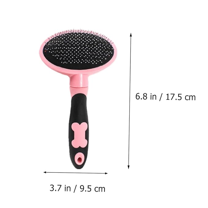 BESPORTBLE 1pc Cat Grooming Tool Self- Pet Massage Comb for Cats Dogs Ergonomic Design Material for Shedding Hairdressing Lightweight Comfortable Grip
