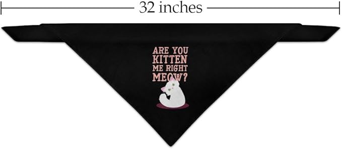 GRAPHICS & MORE are You Kitten Me Right Meow Cat Dog Pet Bandana