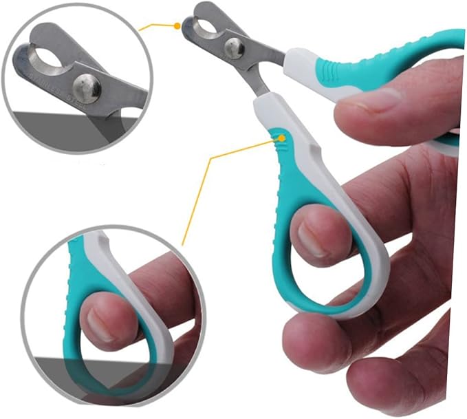 Nail Trimmer for Dogs and Cats Made of Steel Comfortable Handling Safe for Home and Grooming Shops
