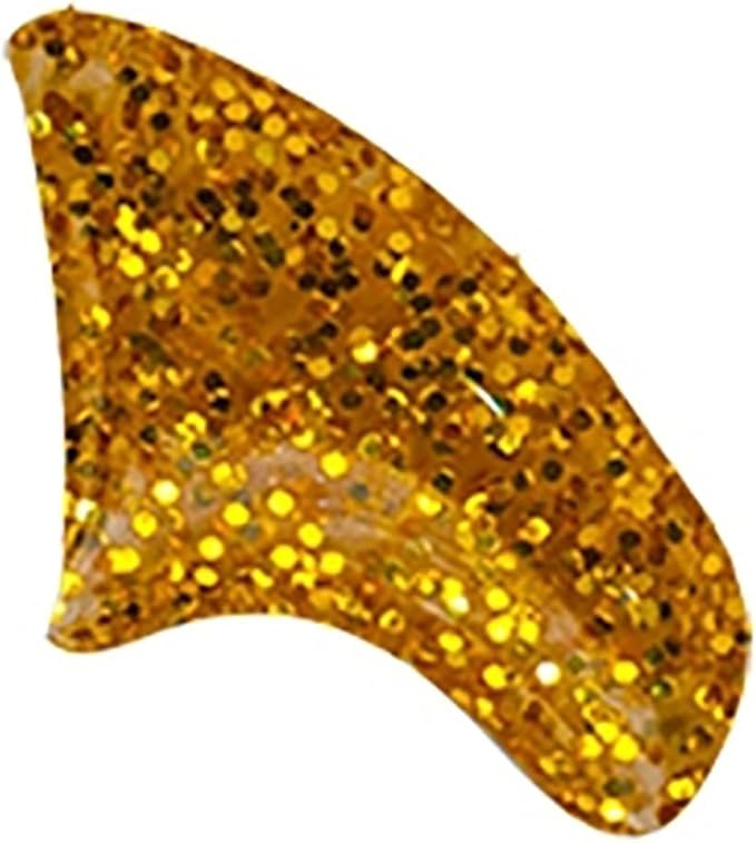 Soft Nail Caps 60 Packs for Cats - Gold Glitter Medium