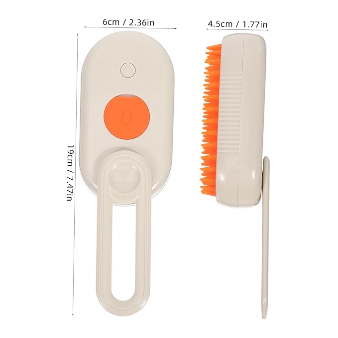 Mikikit Cat Grooming Brush Pet Hair Remover Comb for Dogs Cats Portable Massager Brush