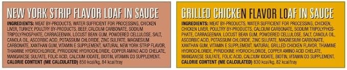 Ol's~Roys Grain-Free Wet Dog Food Variety Pack ~ (24 Count) ~ (3.5 Oz Cups) ~ New York Strip & Grilled Chicken Flavor, No Corn Wheat or Soy, All Natural, No Artificial Colors or Flavors, Daily Feeding