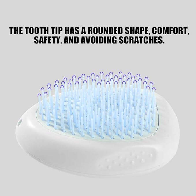 FLEXMAN Dog Bath Brush, 2 in 1 Multi Functional Plastic Self Grooming Cat Brush, Cat Self Groomer, Pet Shower Bathbrush Accessory