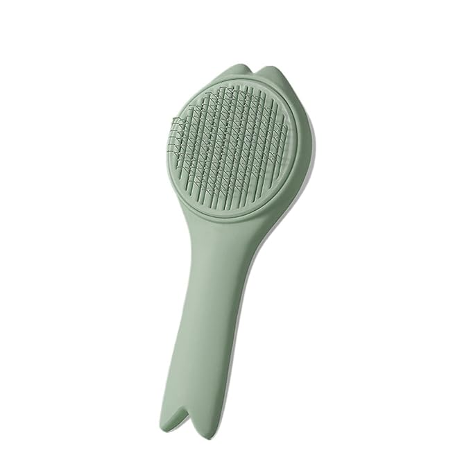 Pet Brush Slicker Combs Bent Steel Needle For Shedding & Grooming For Most Long/Short Hair Dogs Cats Pet Slicker Brush Soft Massage Grooming For Cats Double Coat Short