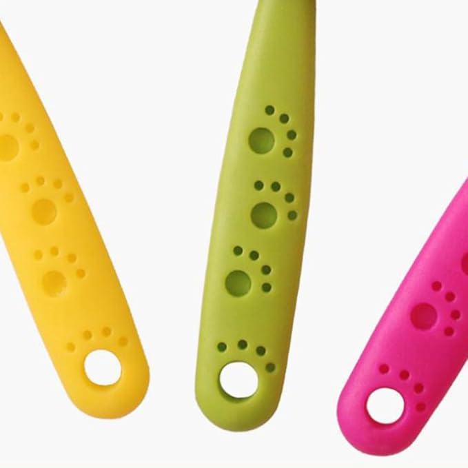 BESTonZON 3pcs Pet Grooming Comb Medium Pet Hair Removal Cleaning Tool Ergonomic Cats Random Massage Comb for Grooming Supplies