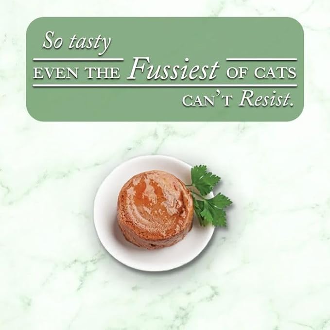 Felicia's Fabulous Finds Fine Dining Pate Wet Cat Food in 4 Flavor: 3 Tuna with Shrimp, 3 Mackerel, 3 Sardine & 3 Oceanfish with Salmon (12 Cans Total, 2.82 Ounces Each) Plus Silicone Lid