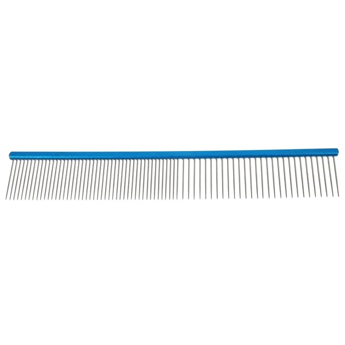 VANZACK Pet Comb Rounded Needles Cat Hair Comb Portable Brush Compact Lightweight Reusable Household Grooming Tool