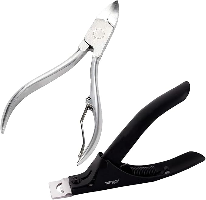 YNR Wire Spring Pliers, Dog Claw Pliers, Wire Sprung, Stainless Steel, Cat Nail Clippers, 3/4-inch/12 cm, Nail Clipper for Pets, Sharp Cutting Blades, Professional Claw Cutters (Claw Cutter Set)