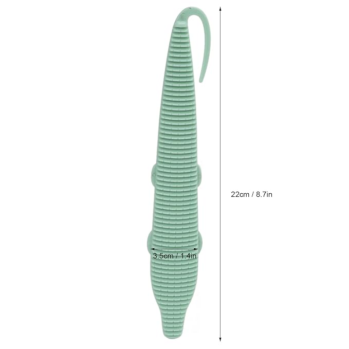 ZJchao Cat Grooming Brush Dog Brush for Short Haired Dogs Simulated Tongue Design Pet Hair Removal Comb with Dual Color Green Gold