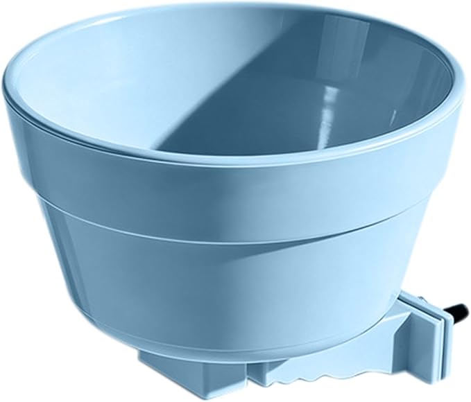Dog Crate Water Bowl, Removable Detachable Puppy Feeder, 13.5x7cm, Indoor Outdoor Feeding Container, Small Dog Food Holder, Easy Clean Design, Stable Pet Supply, for Home, Yard, Apartment