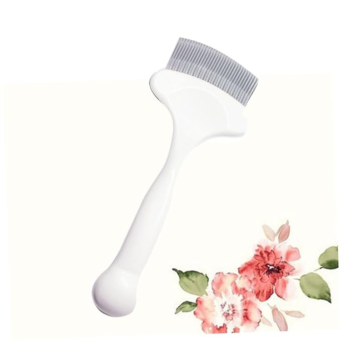 Yardwe Cat Grooming Comb Elastic Pin Design for Removal Tangle Knot Elimination Material for Cat Cleaning and Maintenance