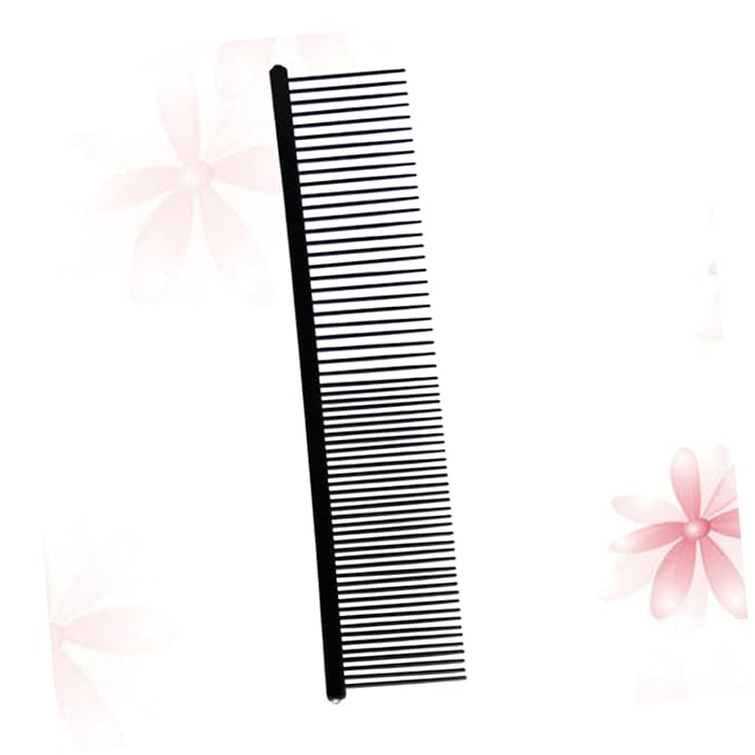 KESYOO Pet Grooming Comb Stainless Steel Pet Combs Round Head for Small Large