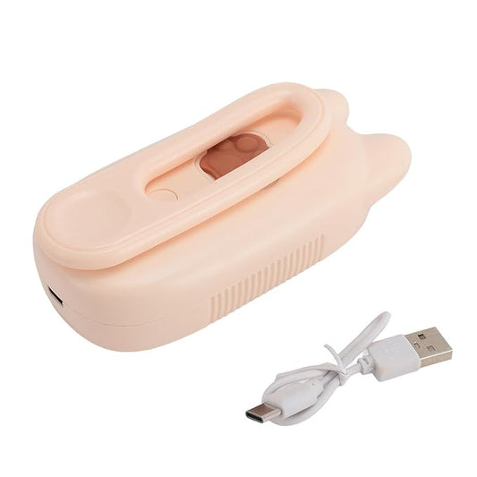 Cat Mist Brush Multifunctional One Click Spray Shedding Bath Brush Pet Steam Brush for Cats Grooming (Beige)