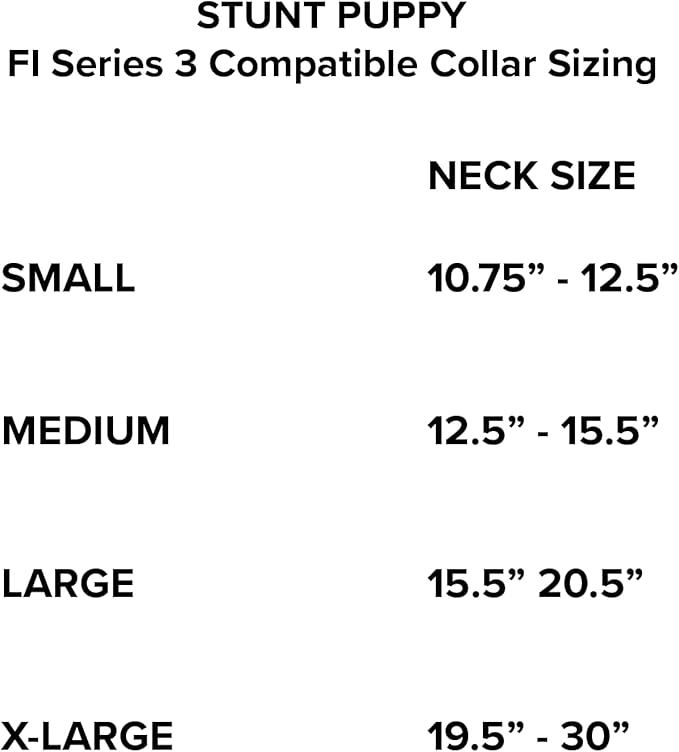 Stunt Puppy Dog Collar, Fi Series 3 Ready, Earthtone, Large - Compatible with Fi GPS Device (Not Included)