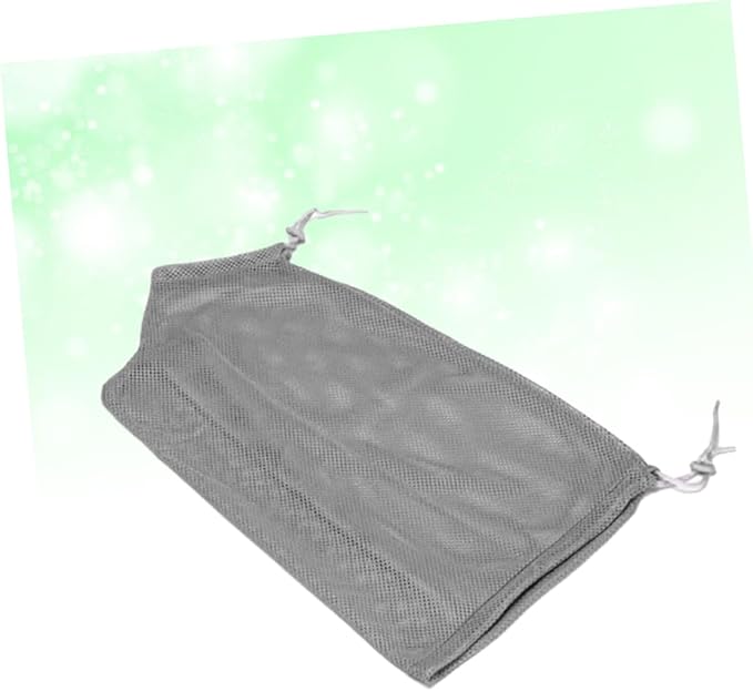 Sosoport Multi-Function Mesh Cat Grooming Bag for Bathing Nail Trimming Feeding Breathable Pouch for Cats and Kittens Grey