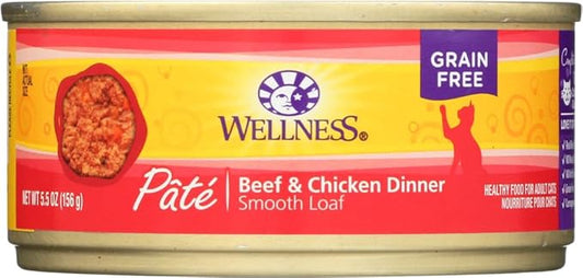 Canned Cat Food Beef and Chicken Formula 5.5 oz -- 5.5 oz [ Pack of4 ]
