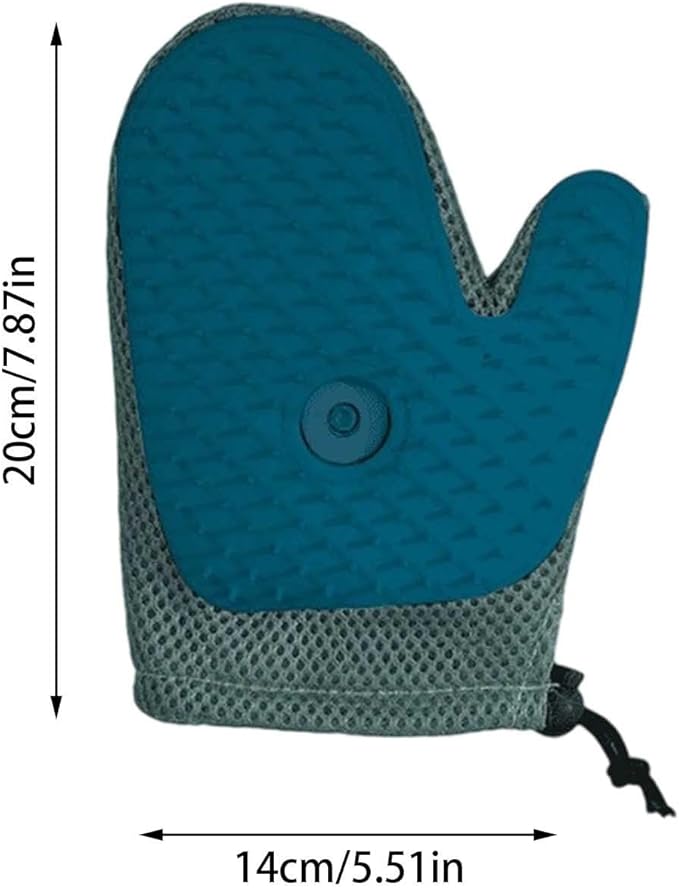 All-in-One Grooming Mist Glove for Pets - 4-in-1 Electrostatic Deshedding Glove with Thickened Padding, Clothing & Car Seats - Upgraded Technology for Cats/Dogs - Machine Washable (3 Colour)