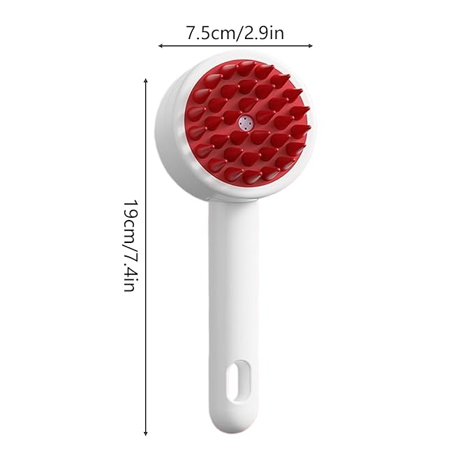 Pet Bath Brush | Cat Bathing Grooming Brush - Pet Spray Massage Comb | for Dogs Cats Puppy Kitten Bath Shower Wash