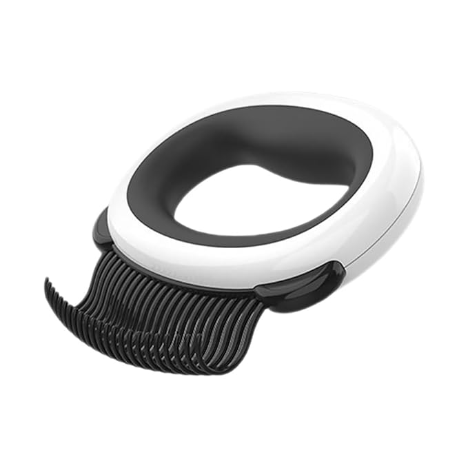 YARNOW Cat Grooming Comb and Pet Massage Brush, Plastic Soft Tooth Dematting Comb for Removing Loose Hair, Portable Kitten Hair Brush for Indoor Cat Grooming and Cleaning