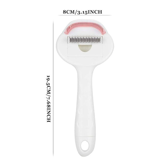 Cat Brush for Shedding Pet Brushing Comb for Long or Short Haired Pets Massage Dematting Tool Cat Grooming Brush Cat Comb for Dog Puppy Rabbit Gift for Dog Lovers