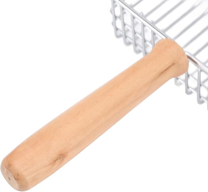 Ymiko Metal Cat Litter Scoop, Cat Poop Shovel Pooper Scooper Kitten Poop Sifting with Holder Litter Scoop for Box