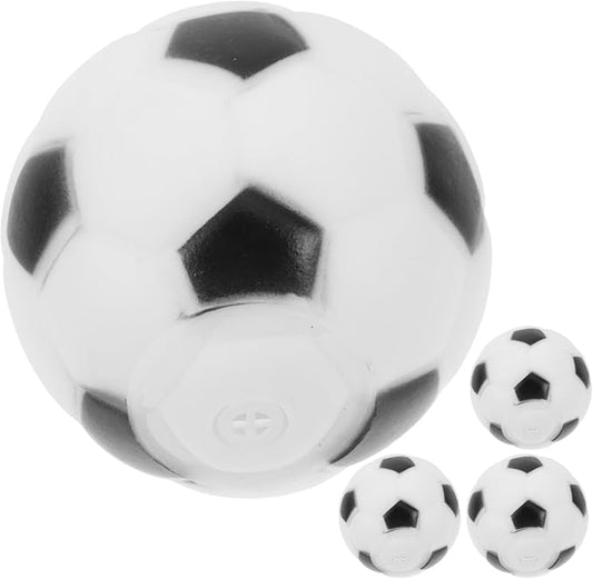 4pcs Interactive Squeaky Football Dog Rubber Bite Training Balls for Puppies Outdoor Chewing Play Pet Supplies