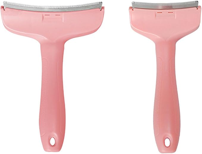 Cats Furs Trimming with Stainless Steel Reduces Loose Hair Easy Efficient Use for Dog Health Coat Maintenances Pet Grooming Tool