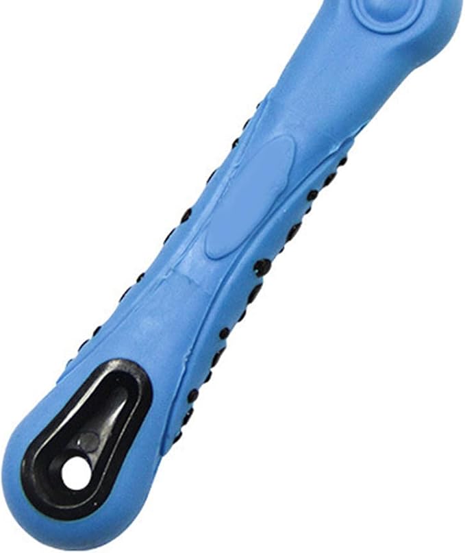 aqxreight 3 Sided Pet Toothbrush Multi Angle Dog Cat Toothbrush Pet Supplies for Oral Thoroughly Clean Pre 3 Sided Toothbrush3 Dog ToothbrushPet ToothbrushDog ToothbrushDog and (Green) (Blue)