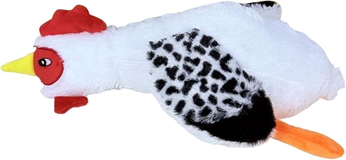 Dog Toys, Modern, Chicken – Compact Squeaky Stuffed Animal Chew, Sound Puppy Play Small, Medium Large Home Travel Daily | Puppy Small Medium Large Dog Home Travel Daily Outdoor Garden