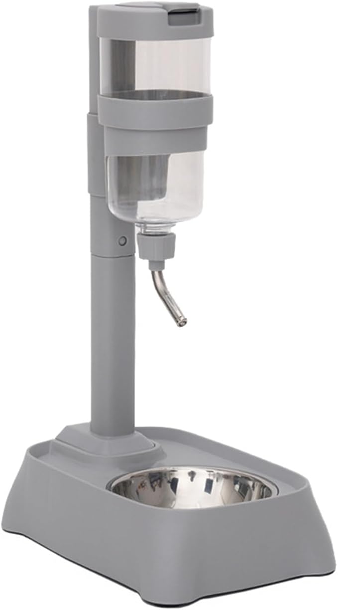 Pet Water and Food Dispenser Raised Height Adjustable for Home Use Feeding Supplies Portable Water Dispenser