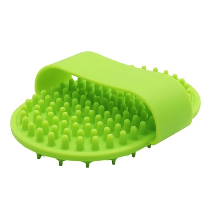 Pet Bath Brush - Silicone Soothing Massage Pet Grooming Supplies,Dog Scrubber,for Long Short Haired Puppy Cats Kitten Care