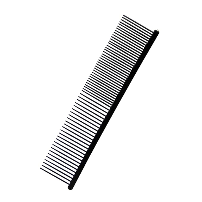KESYOO Pet Grooming Comb Stainless Steel Pet Combs Round Head for Small Large