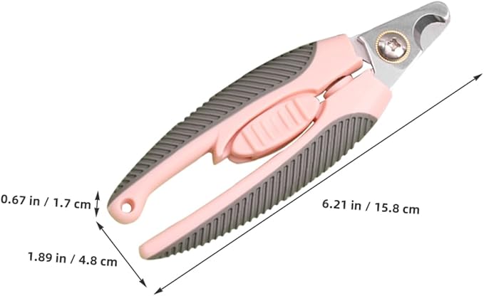 TOYANDONA Pet Nail Clipper for Dogs Cats Durable Non Slip Toenail Cutter Sharp Head Design for Easy Grooming for Kittens and Small Animals Essential Dog Grooming Supplies