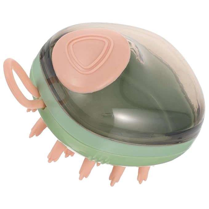 PRETYZOOM Pet Bathing Brush and Dog Massage Scrubber Brush for Cats and Puppies, Light Bristles Grooming Tool for Puppy Bathing Supplies and Pet Massage Bath