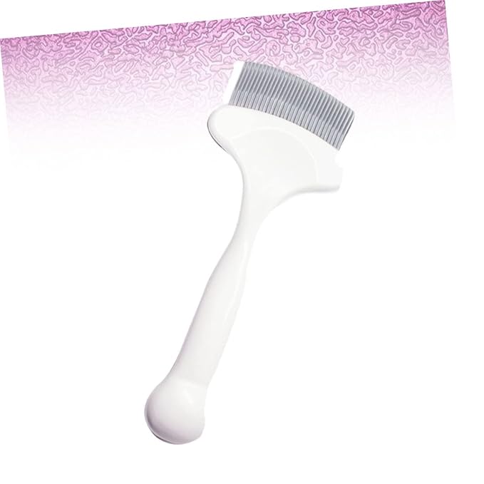 Garneck Practical Cat Grooming Comb Durable Elastic Pin Hair Detangler for Cats Removes Tangles Knots Loose Fur Safe Material for Comfortable Grooming
