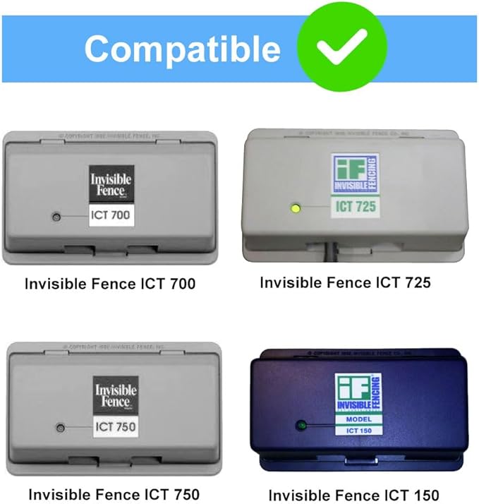Perimeter Technologies Invisible Fence 700 Series Compatible Dog Fence Collar - Works With The 10,000 Fence Frequency System