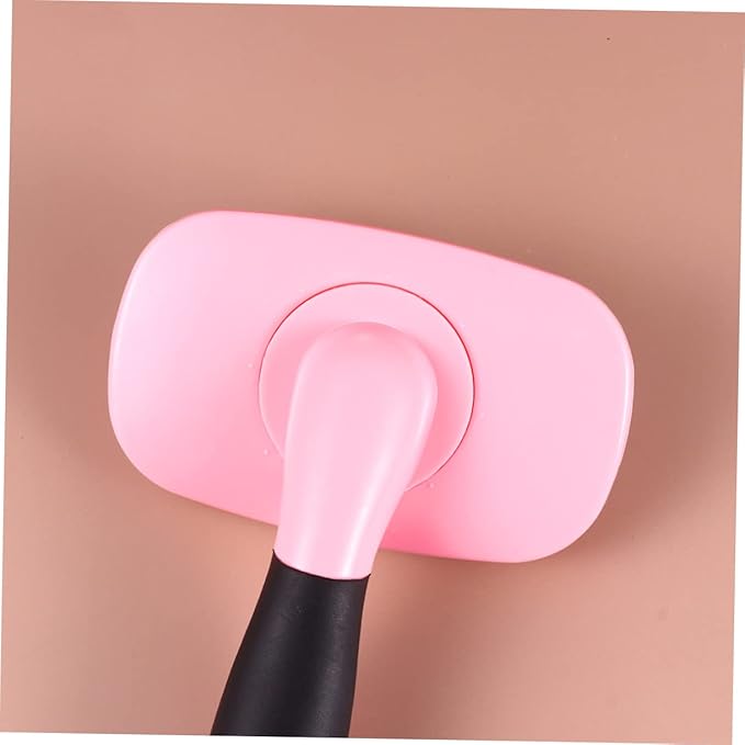 Pet Hair Remover Comb Dog Cat Grooming Supply Pet Massager Tool Ergonomic Grip Large Dot