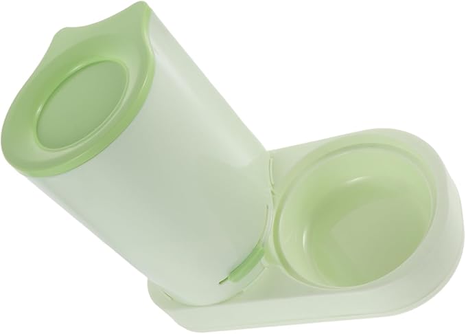 Toyvian Spillproof Cat Drinking Fountain Auto Pet Food Station Dry Feeder Portable Cat Feeding Machine Pet Food Dispenser