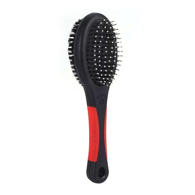 Zerodis Dog Cleaning Grooming Supplies Brush Pet Grooming Tool Dog Cat Long Hair Trimmer Brush Puppy Tool Suitable for Detangling Shedding Hair Massage Double Sided Pet Comb