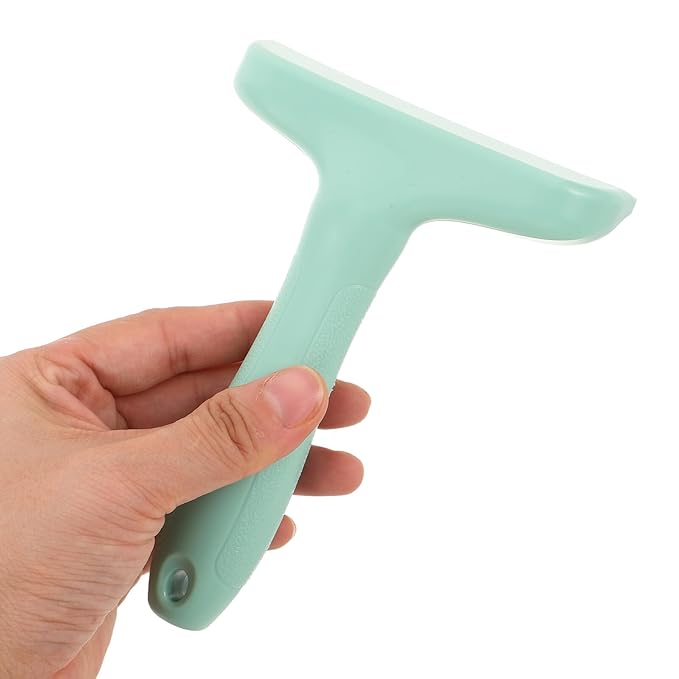 Pet Shedding Comb and Grooming Rake for Dogs and Cats, Large Green Undercoat Tool for Loose Hair Removal and Shedding Control, Suitable for Fur Types and Pet Grooming Supplies