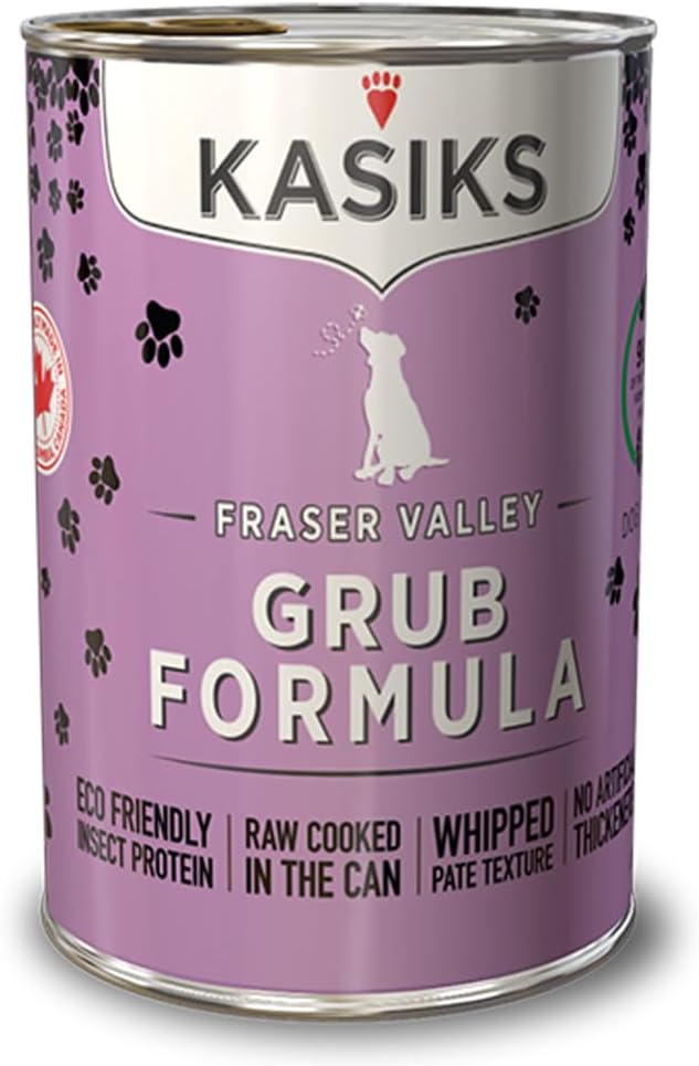 KASIKS Grub Formula Grain-Free Canned Dog Food, 12.2-oz
